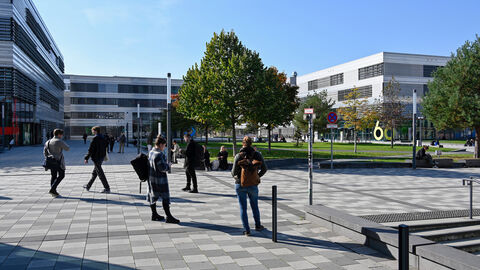 Campus einer Hochschule Campus einer Hochschule